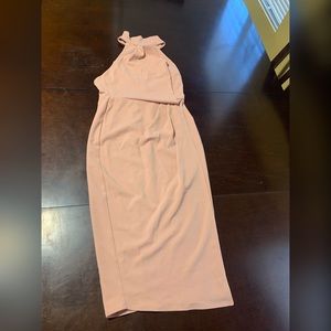 Cocktail blush dress